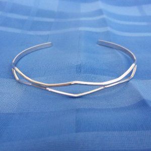 Sarah Coventry Silver Cuff Bracelet